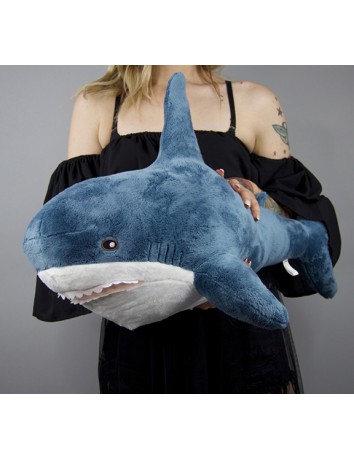Мягкая игрушка Акула средняя 60 см